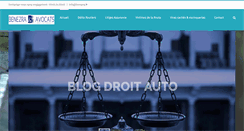 Desktop Screenshot of benezra-avocats-blogautomobile.fr