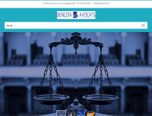 Tablet Screenshot of benezra-avocats-blogautomobile.fr